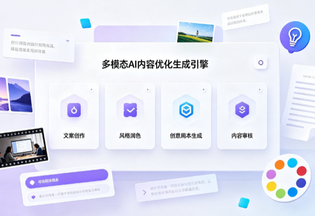 定结县AI智能内容优化创新 多模态生成技术丰富数字内容创作生态