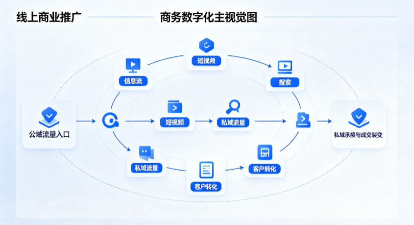 定结县线上商业推广怎么做？全域流量闭环搭建与低成本转化实战指南